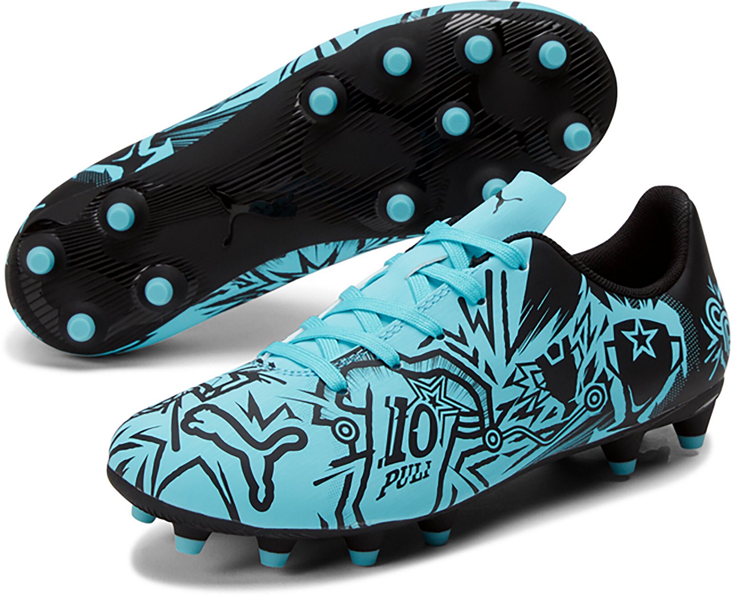 PUMA Kids TACTO II CP Firm Ground Soccer Cleats - view number 3