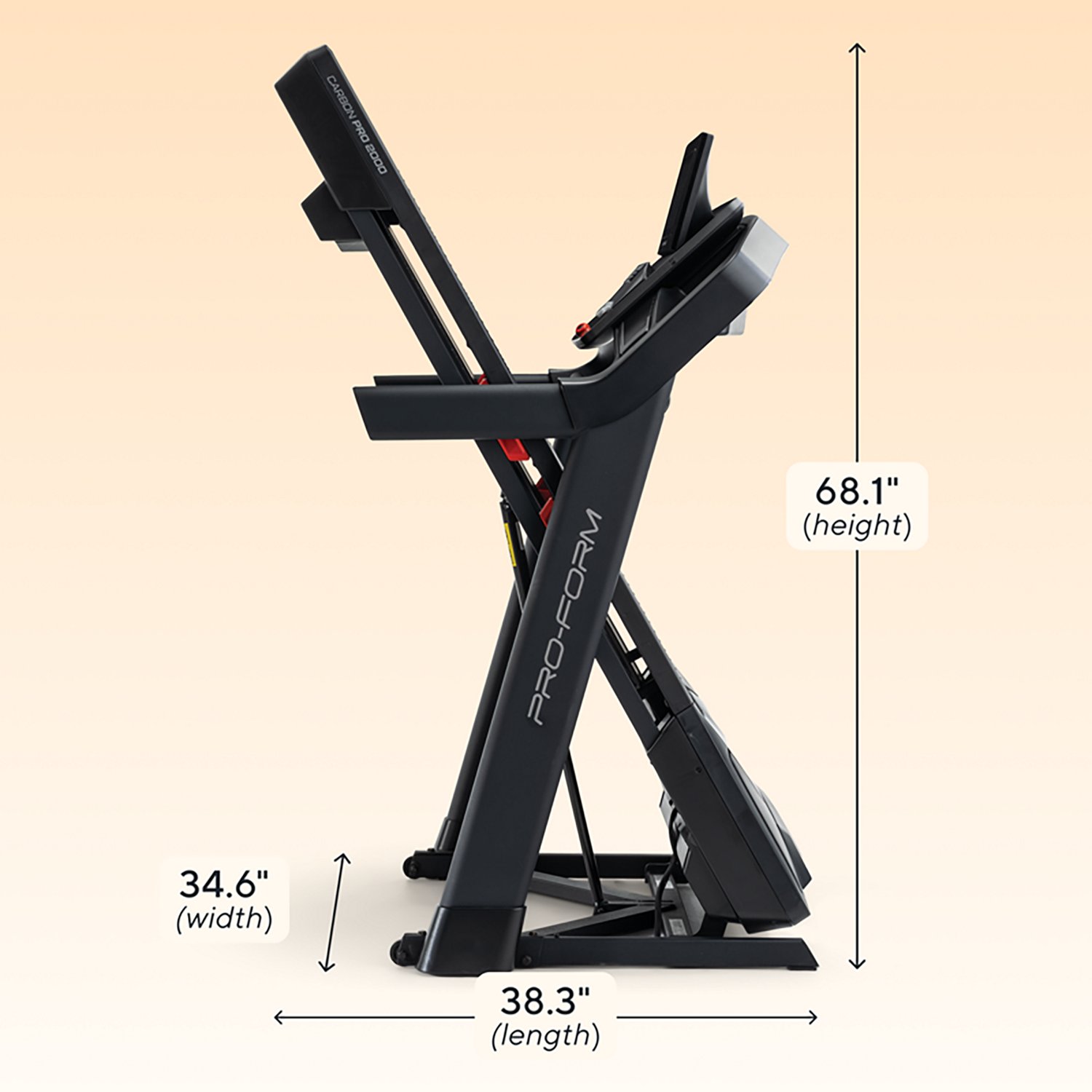 ProForm Carbon Pro 2000 Treadmill                                                                                                - view number 7