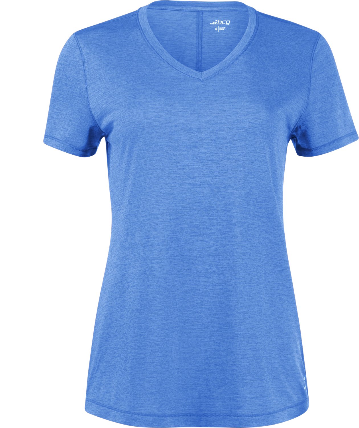 BCG Women's Turbo Melange V-neck T-shirt - view number 3