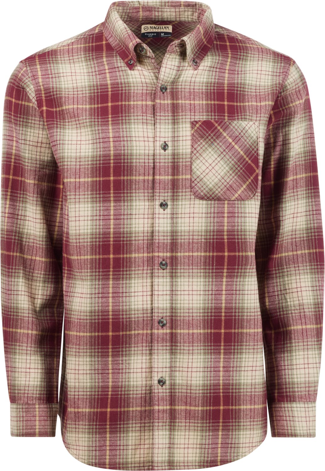 Magellan Outdoors Canyon Creek Long Sleeve Flannel Shirt                                                                         - view number 3