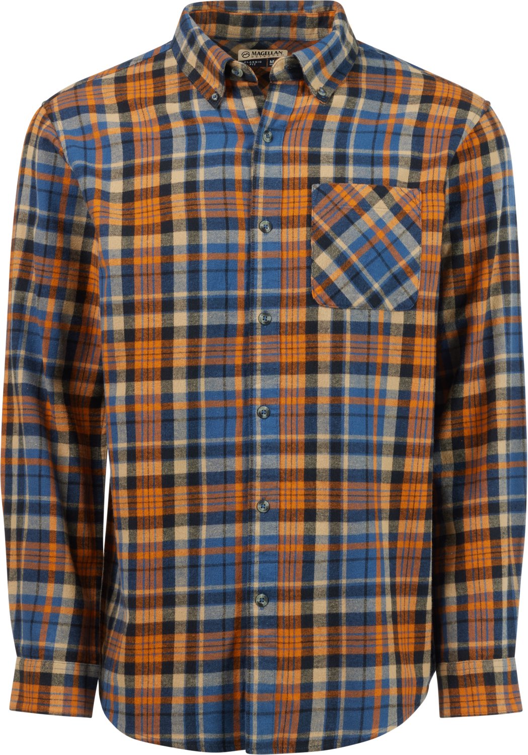 Magellan Outdoors Canyon Creek Long Sleeve Flannel Shirt                                                                         - view number 1