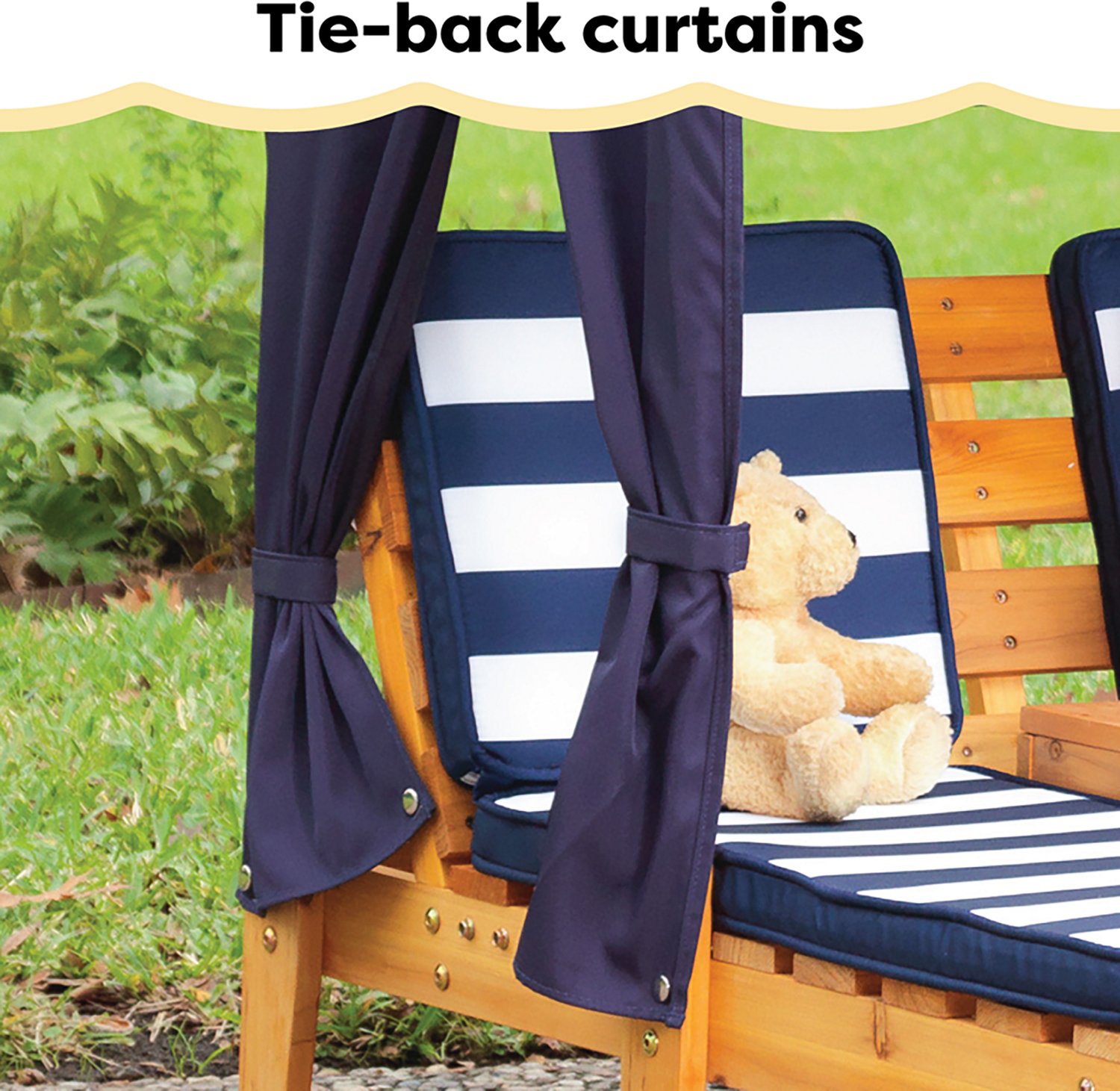 KidKraft Double Chaise Lounge with Cup Holders                                                                                   - view number 3