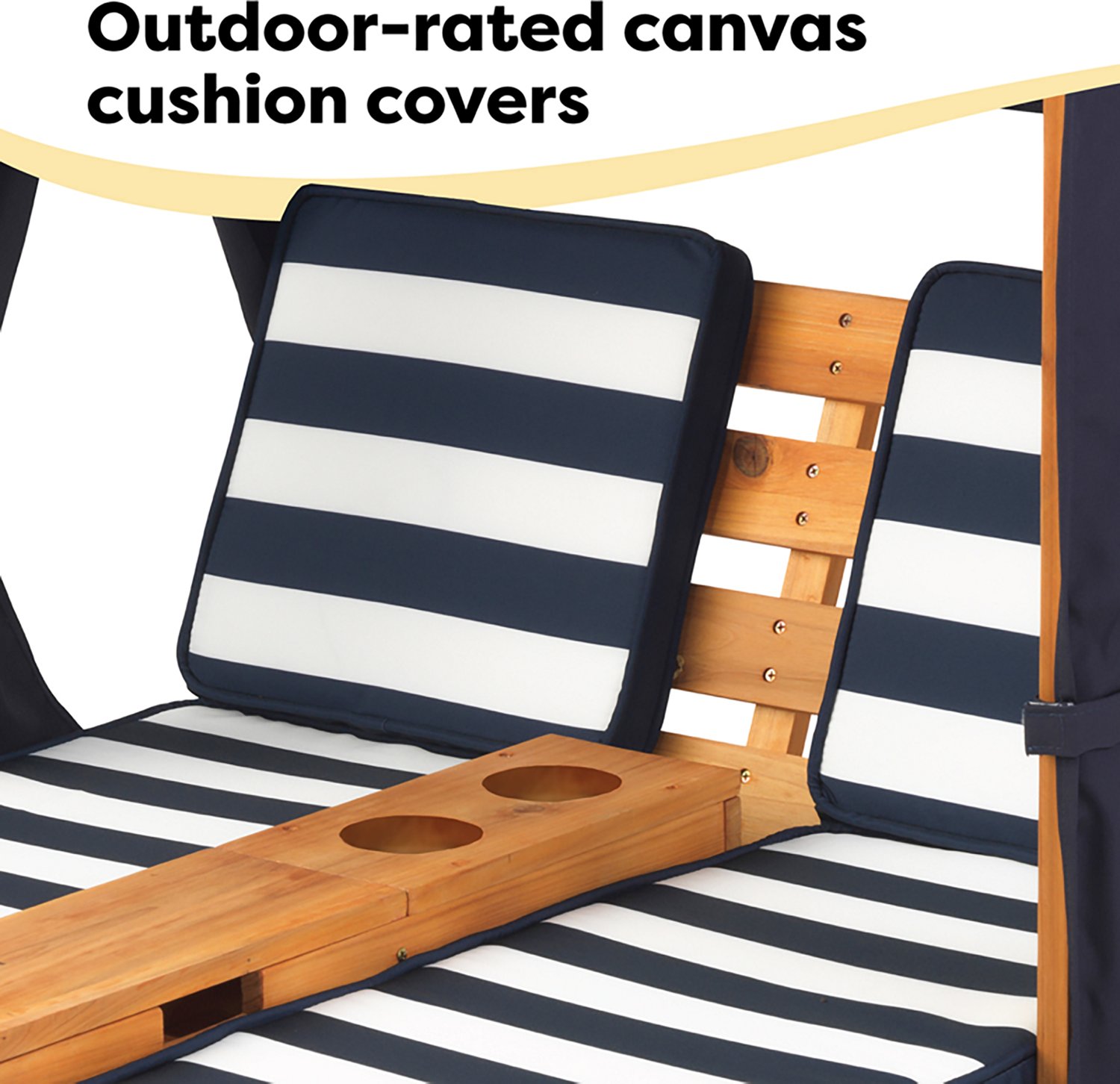 KidKraft Double Chaise Lounge with Cup Holders                                                                                   - view number 5