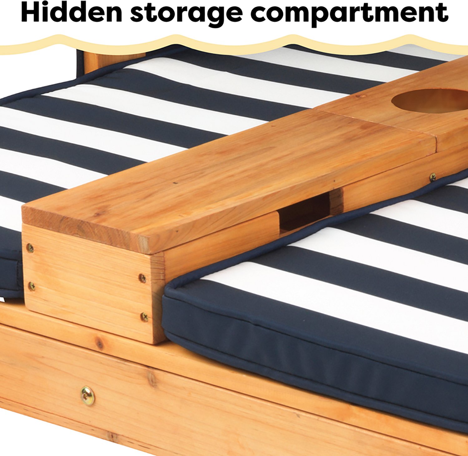 KidKraft Double Chaise Lounge with Cup Holders                                                                                   - view number 6