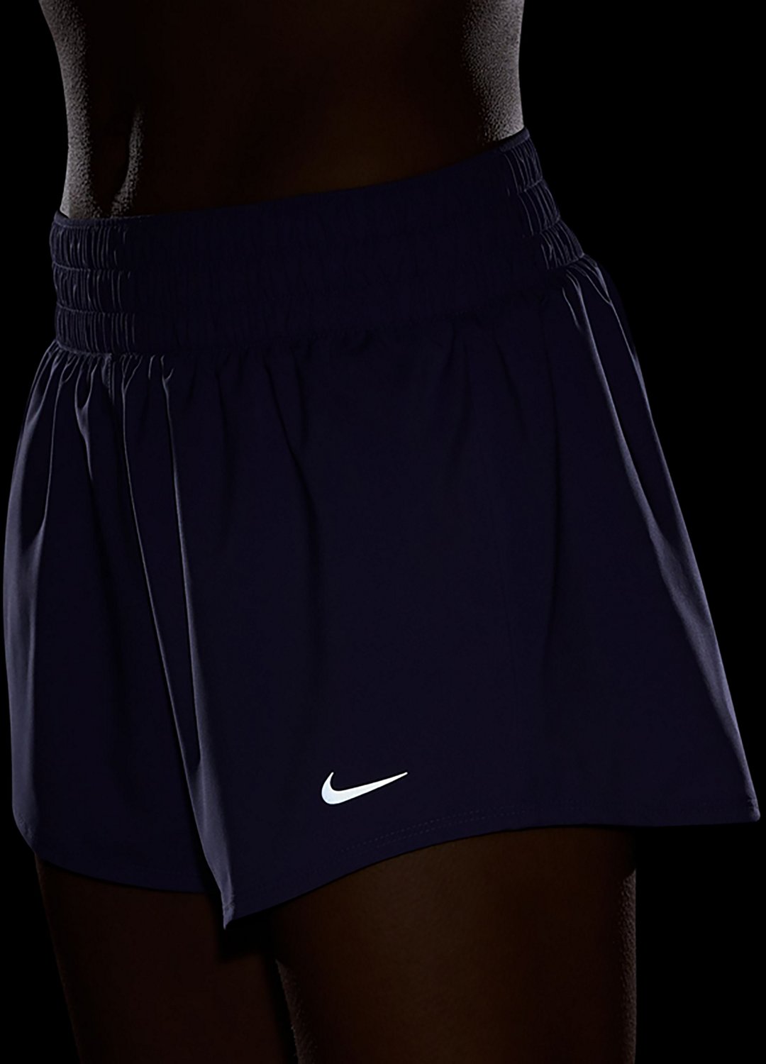 Nike Women's One Dri-FIT Mid-Rise Shorts 3in - view number 5