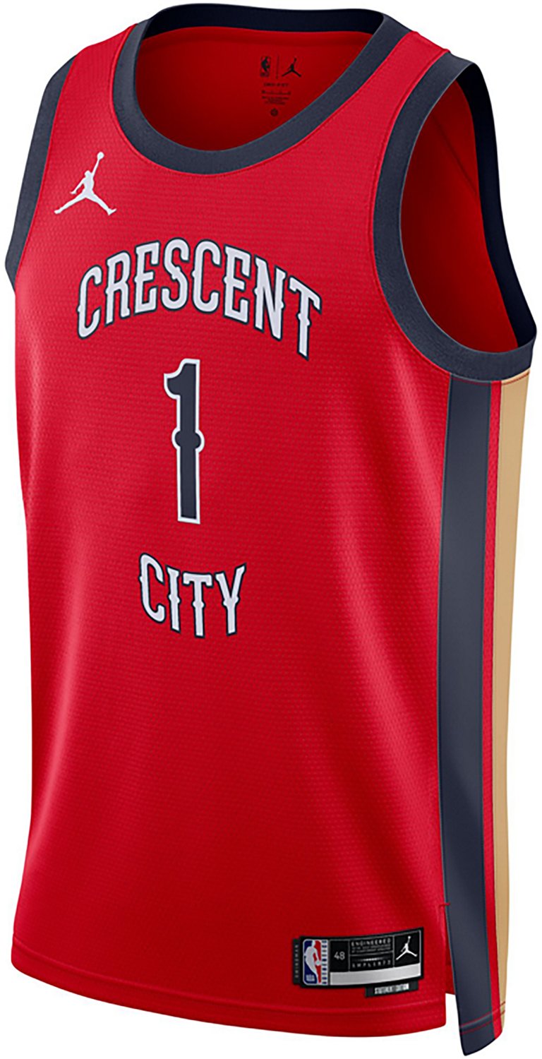 Unisex Jordan Brand Zion Williamson New Orleans Pelicans Swingman Jersey - Statement Edition - view number 2