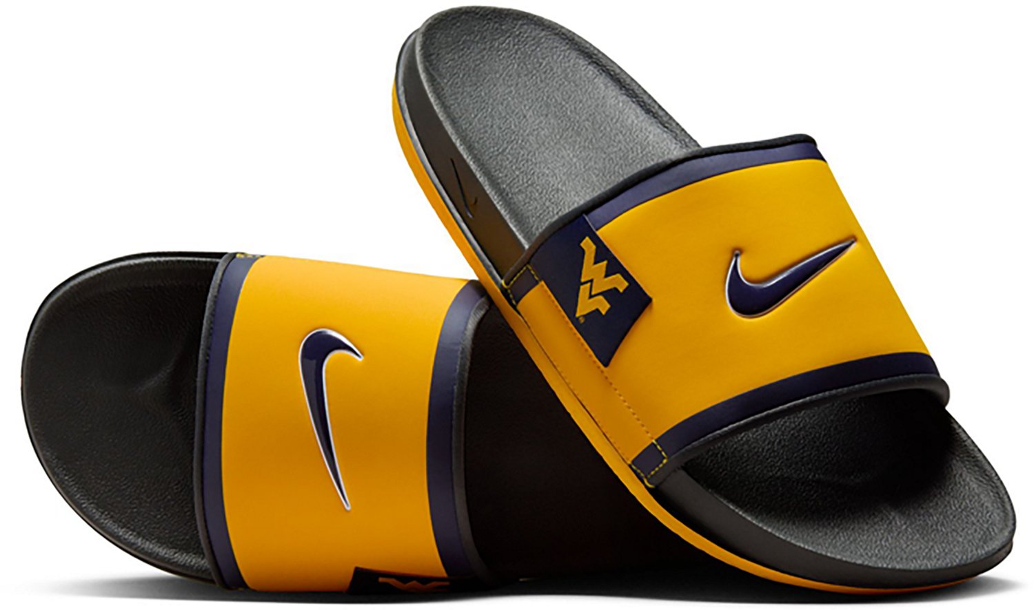 Nike Men's West Virginia University Offcourt Slides                                                                              - view number 3