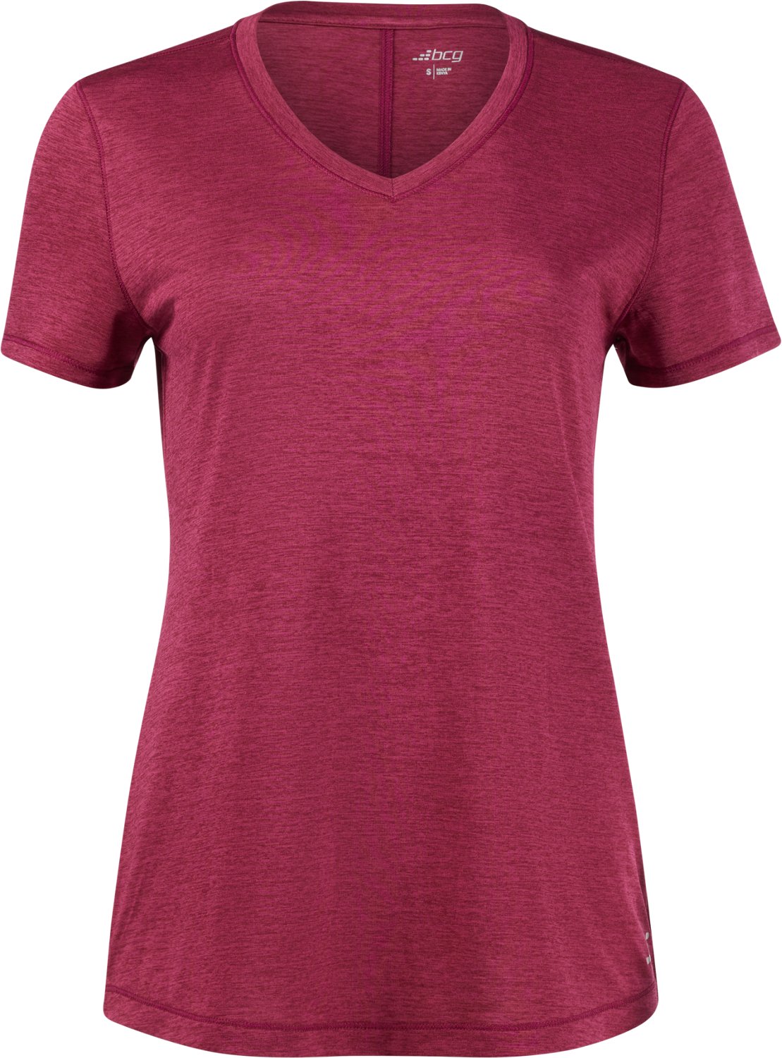 BCG Women's Turbo Melange V-neck T-shirt - view number 2