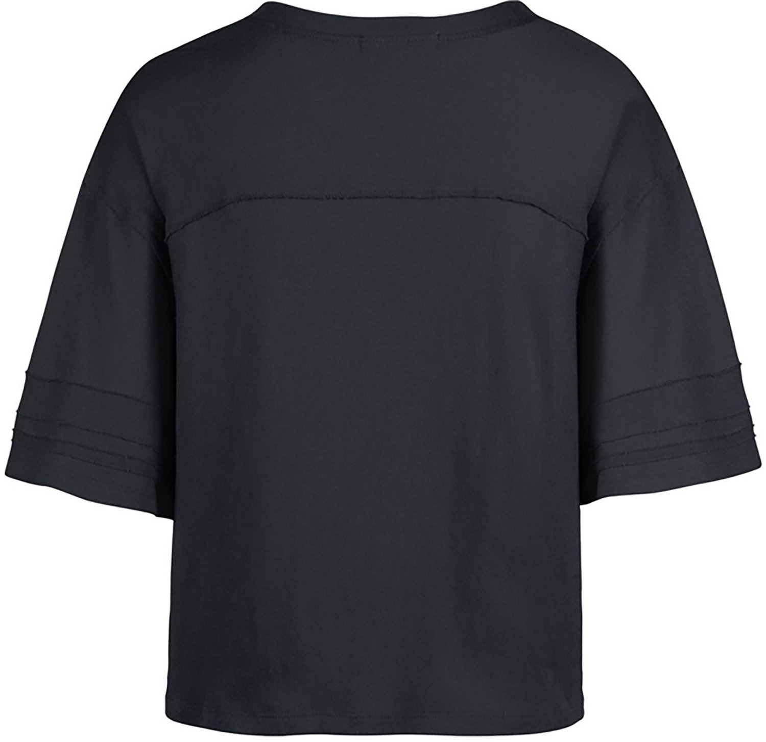 '47 Women's Dallas Cowboys Premier Wordmark Stevie Short Sleeve Crop T-shirt - view number 2