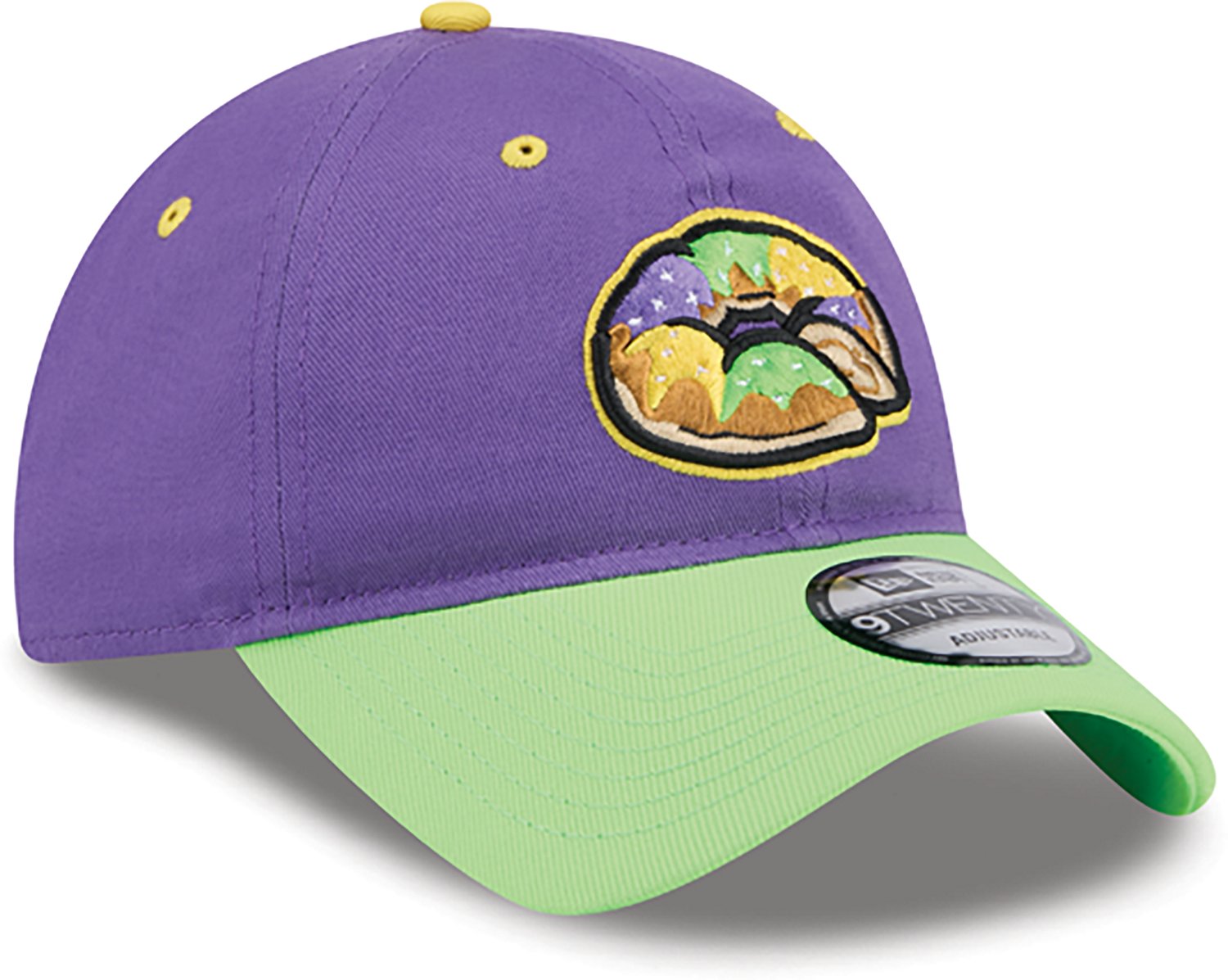 New Era Men's Biloxi Shuckers '24 Theme Nights 2-Tone 9TWENTY Cap - view number 3