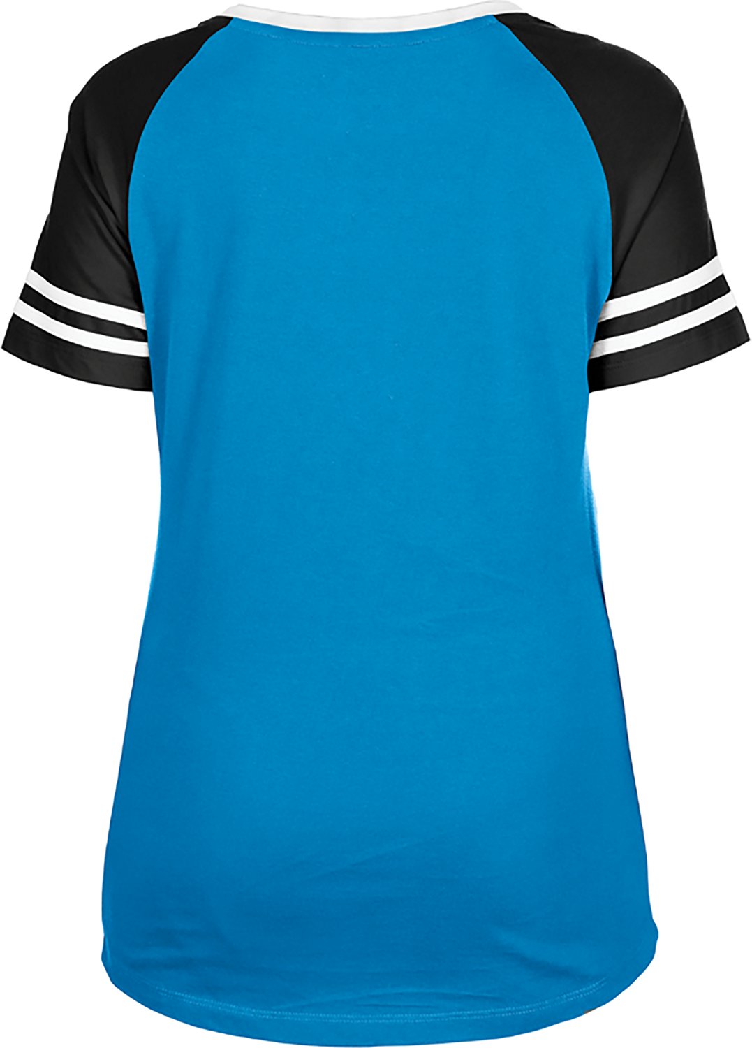New Era Women's Panthers Lace Scoop T-shirt - view number 2