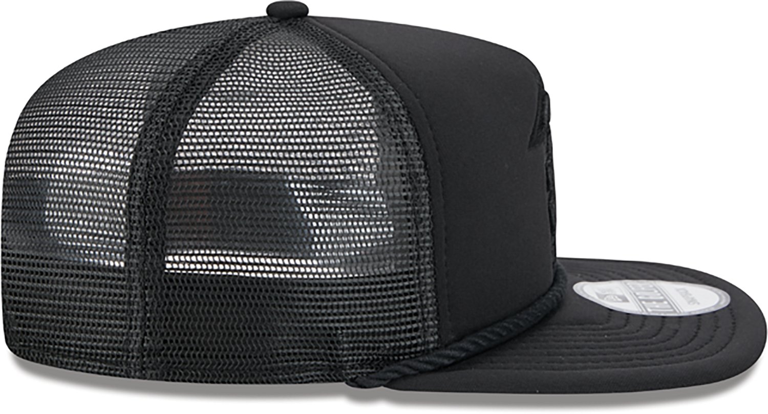 New Era Golfer Trucker Black on Black Falcons Cap                                                                                - view number 4