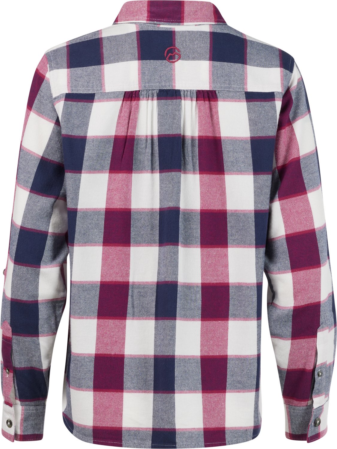 Magellan Outdoors Women's Willow Creek Plaid Long Sleeve Top - view number 3