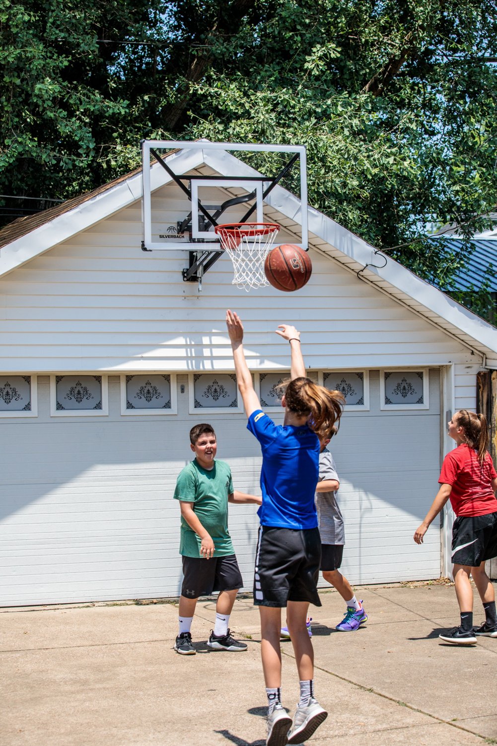 Silverback NXT 54 in Steel Wall-Mounted Basketball Hoop                                                                          - view number 6