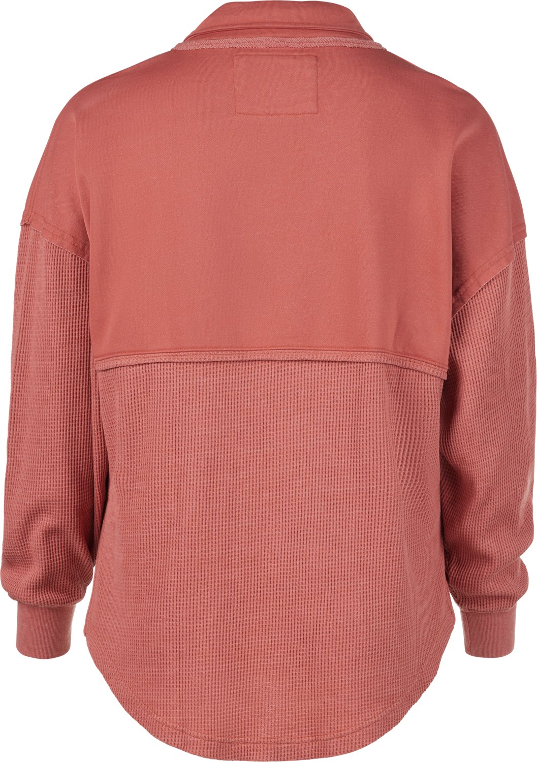 Jadelynn Brooke Women's Ready Or Not Waffle 1/4-Zip Pullover Sweatshirt - view number 2