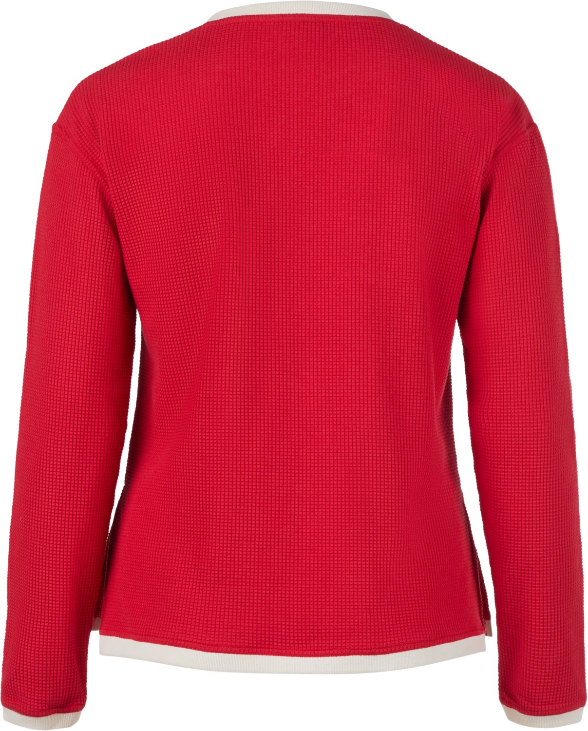 Jadelynn Brooke Women's Embossed Effortless Long Sleeve Crew Graphic Pullover - view number 2