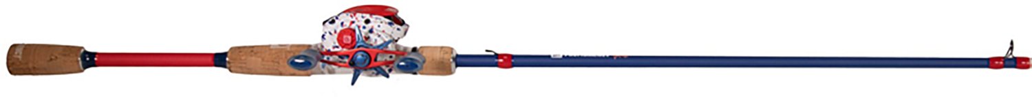 ProFISHiency DRIP Red White Blue 7ft MH Freshwater Baitcast Combo Fishing Rod - view number 2