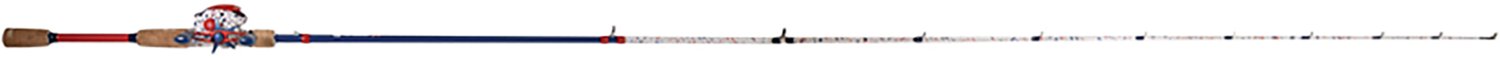ProFISHiency DRIP Red White Blue 7ft MH Freshwater Baitcast Combo Fishing Rod - view number 6