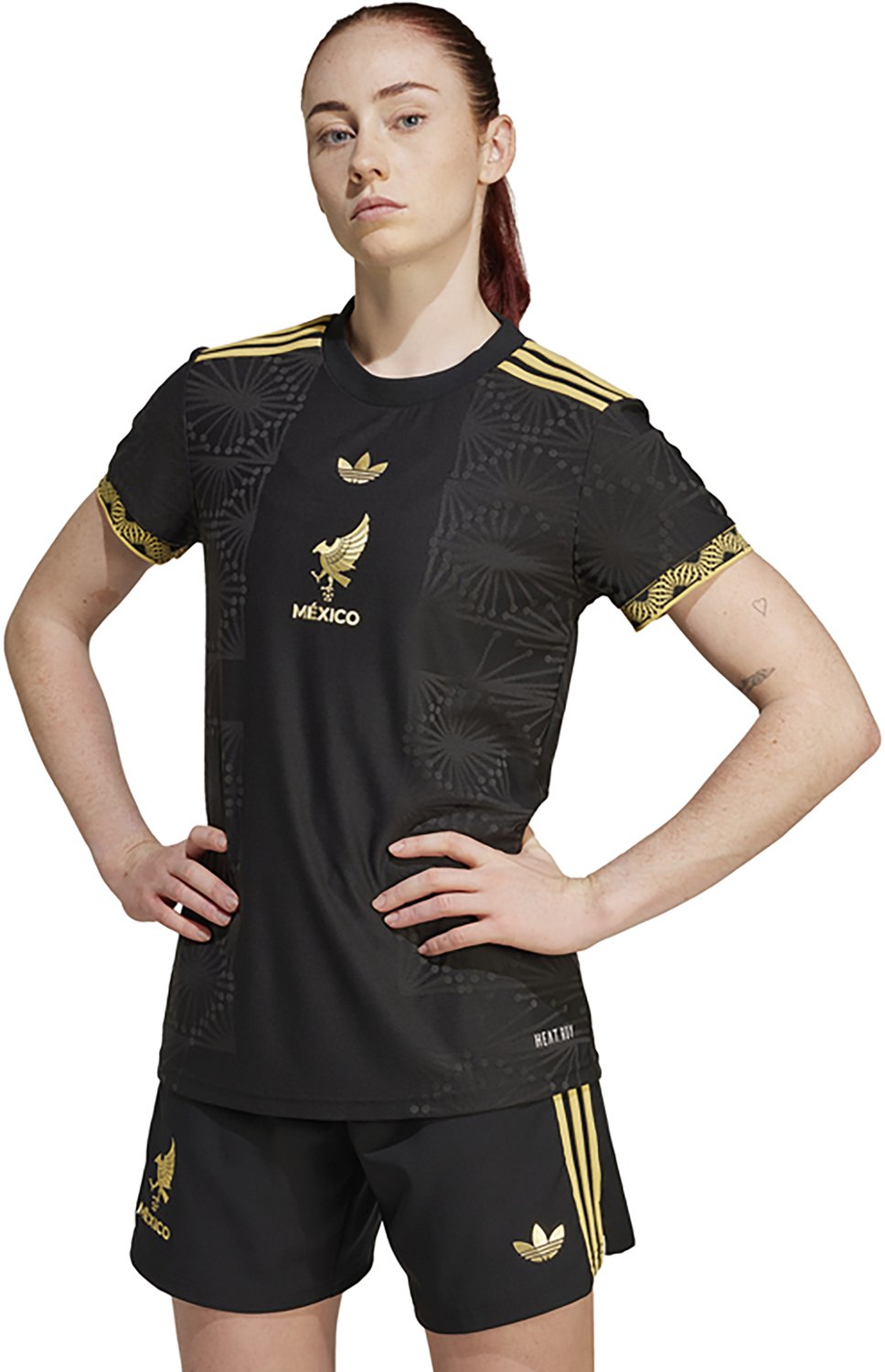 adidas Women's Mexico Gold Kit Authentic Jersey - view number 1