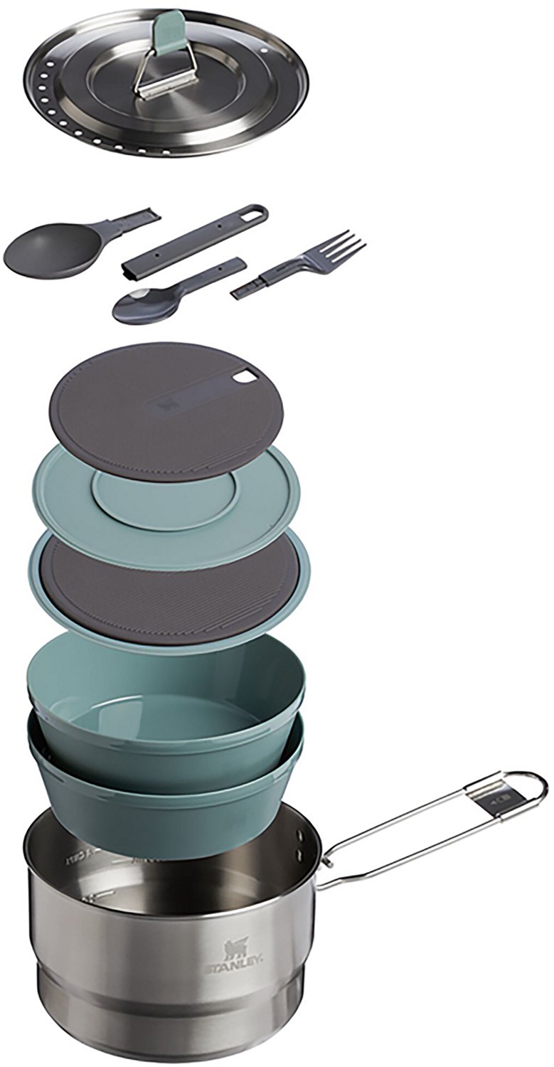 Stanley Wildfare 1.65 qt Go 2-Bowl Prep and Cook 14-Piece Set