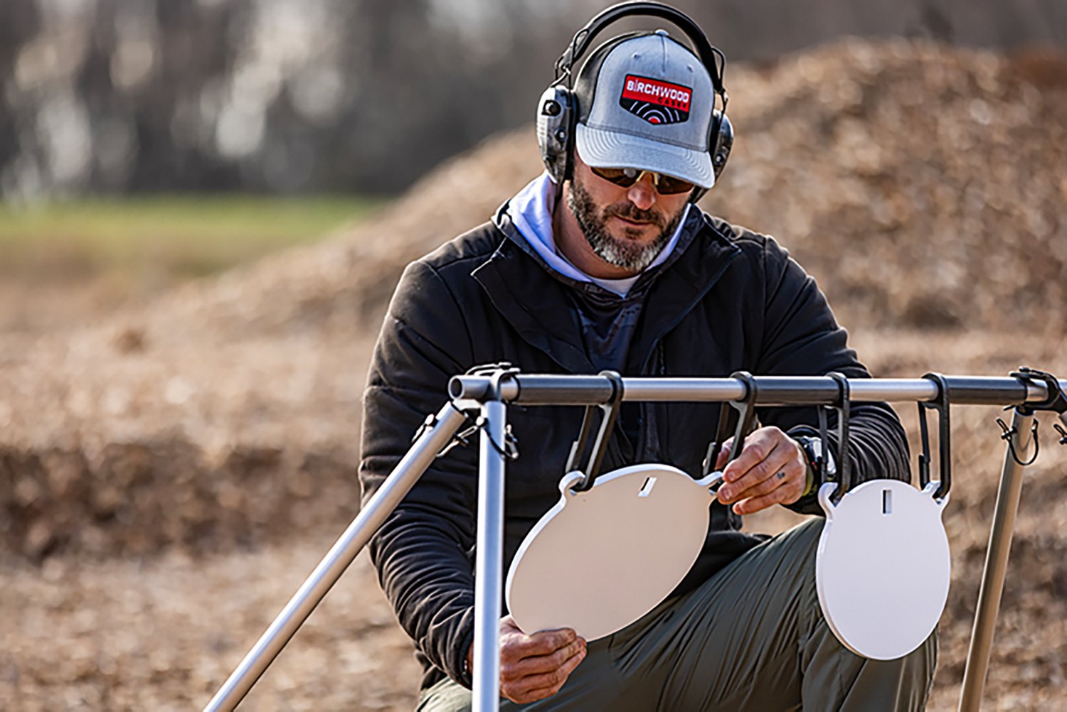 Birchwood Casey AR500 3/8 in 8 in and 10 in Gong Hanger Kit - view number 4