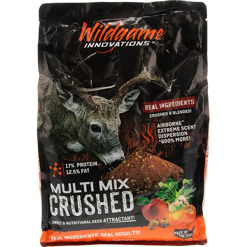 Wildgame Innovations Multi Mix Crushed 5 lb Deer Feed Attractant