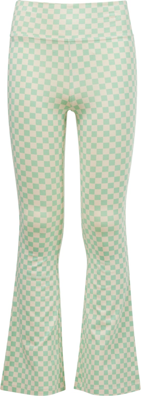 BCG Girls' Cotton Flare Printed Leggings