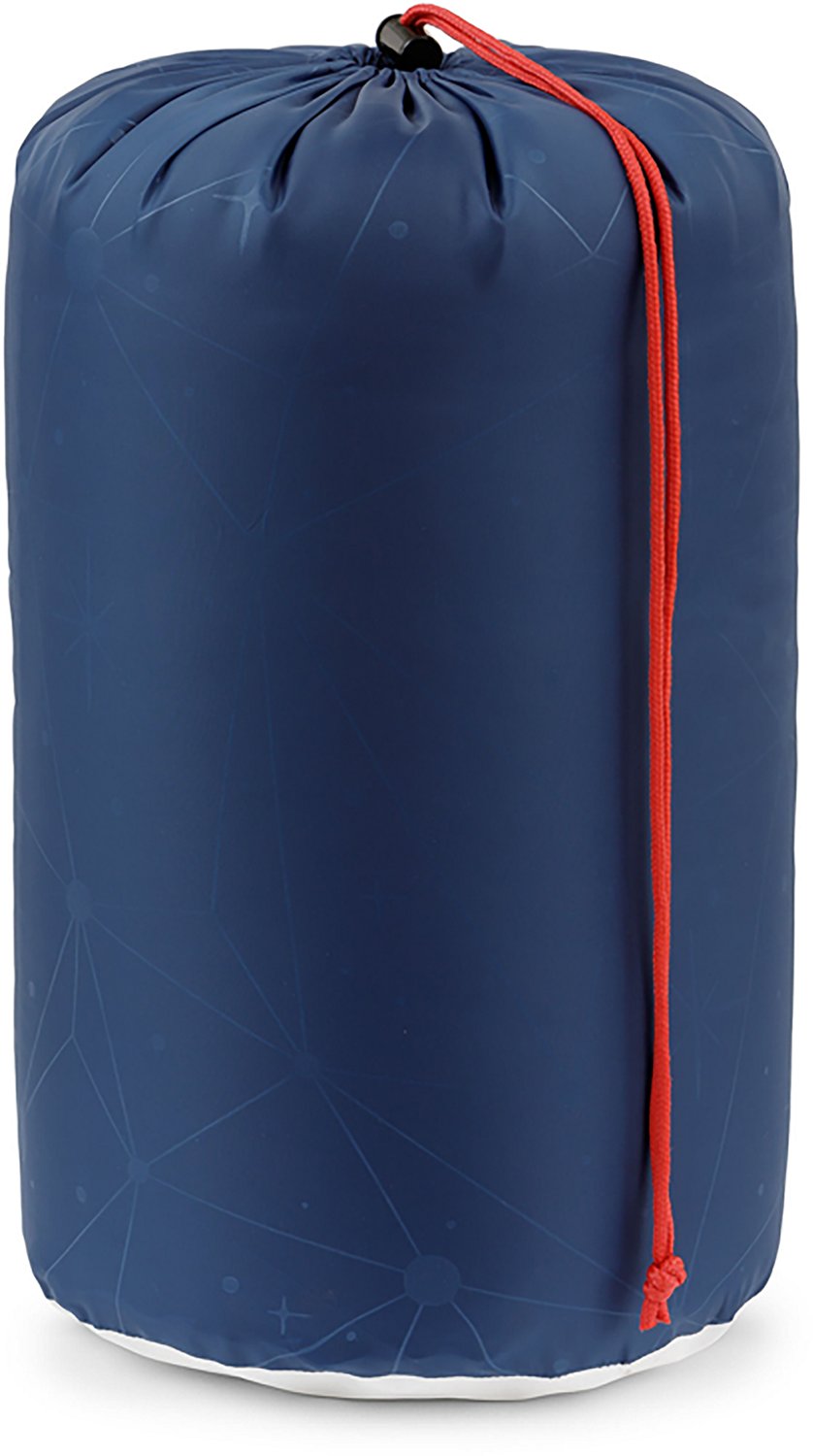 CORE Equipment Kids' Warm Weather 50°F  Rectangle Sleeping Bag - view number 5