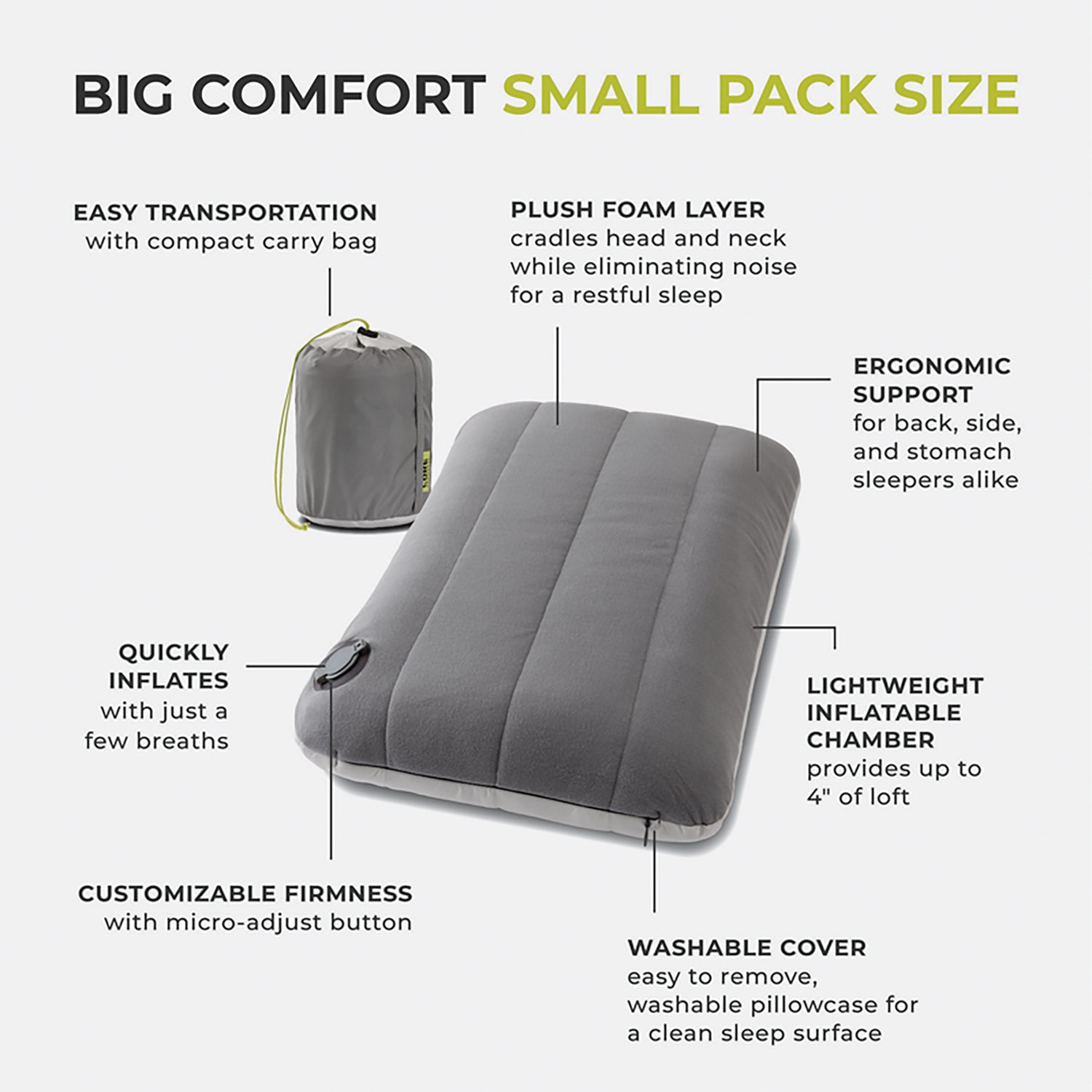 CORE Equipment Hybrid Pillow - view number 3