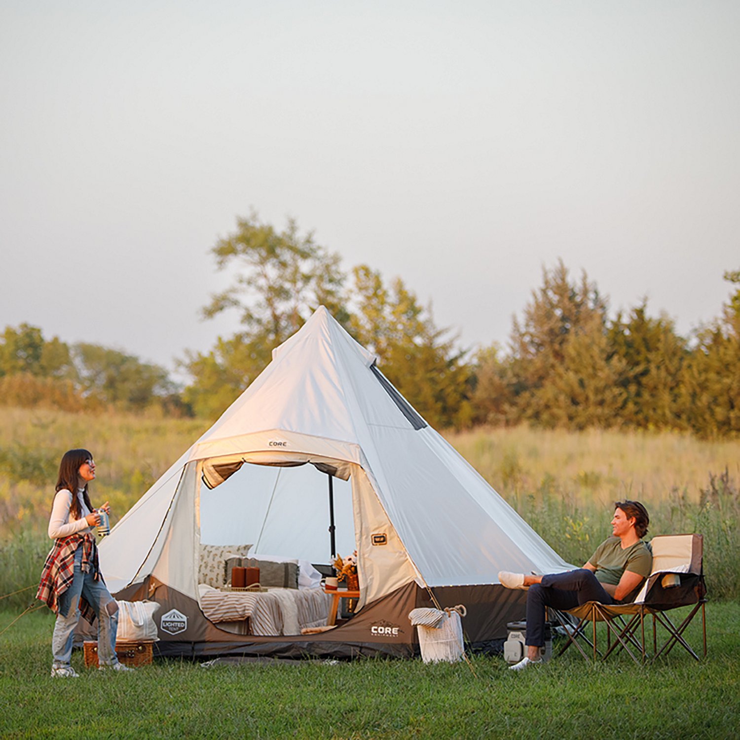 CORE Equipment 6 Person Bell Tent                                                                                                - view number 6