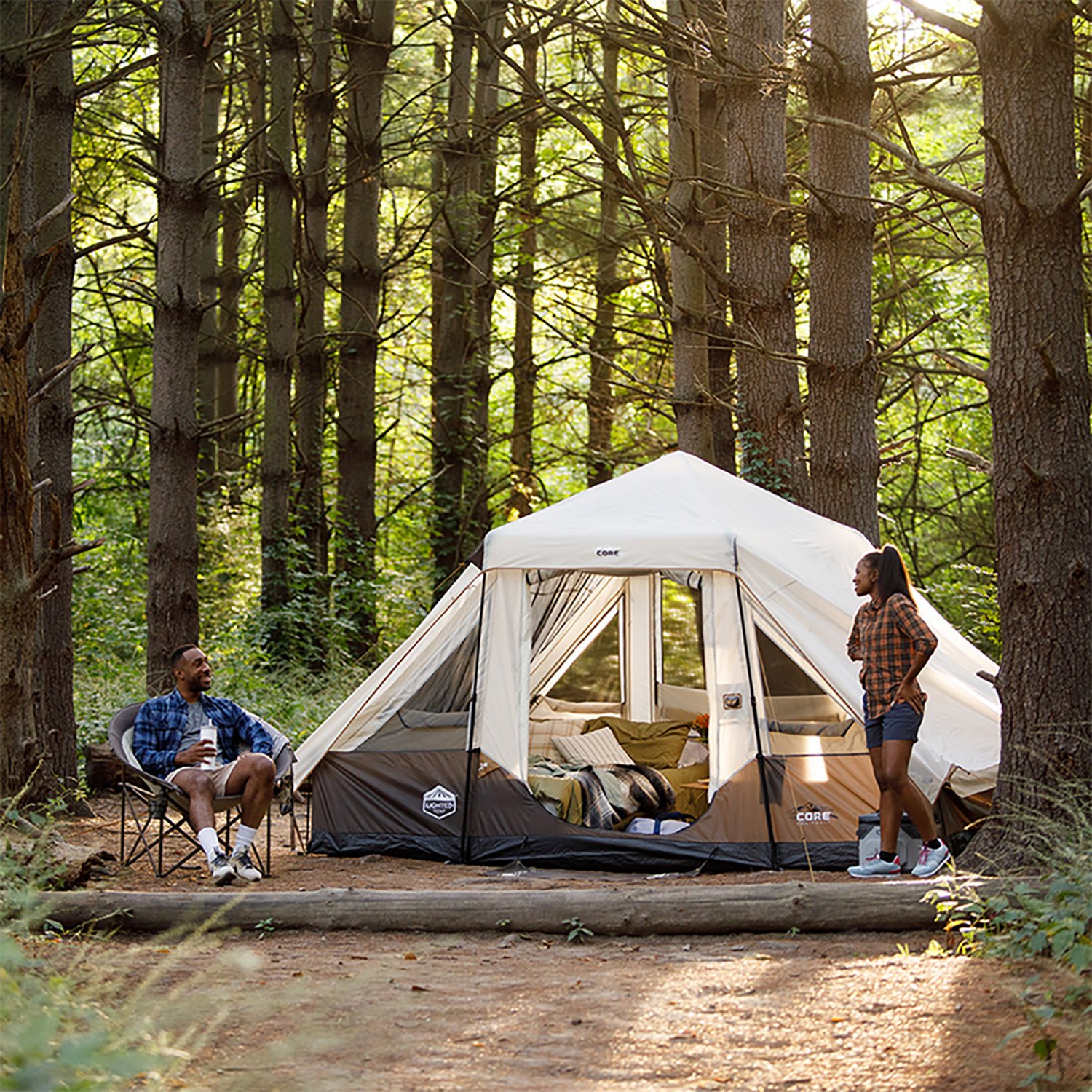 CORE Equipment Instant Pyramid 6 Person Cabin Tent                                                                               - view number 7