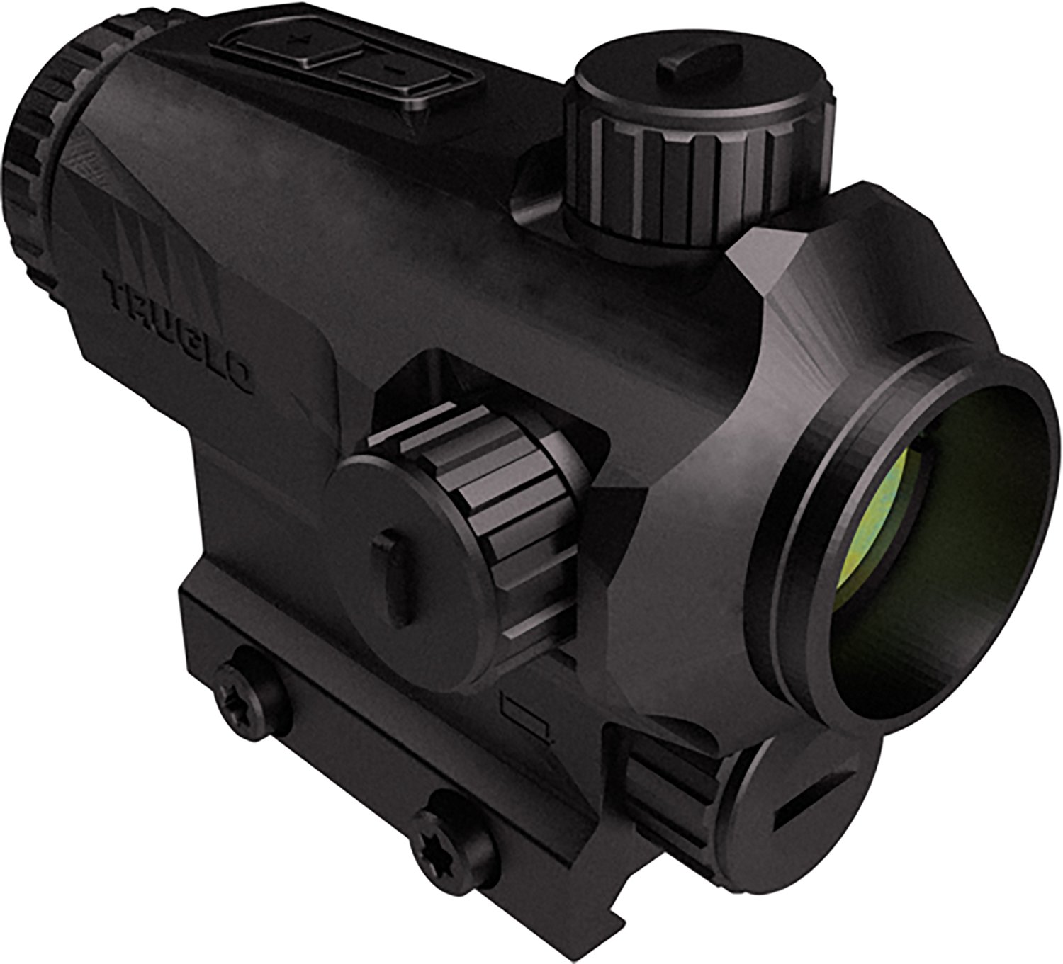 Truglo PR1 1 x 25mm 6-MOA Illuminated Reticle Prism Dot Sight - view number 2
