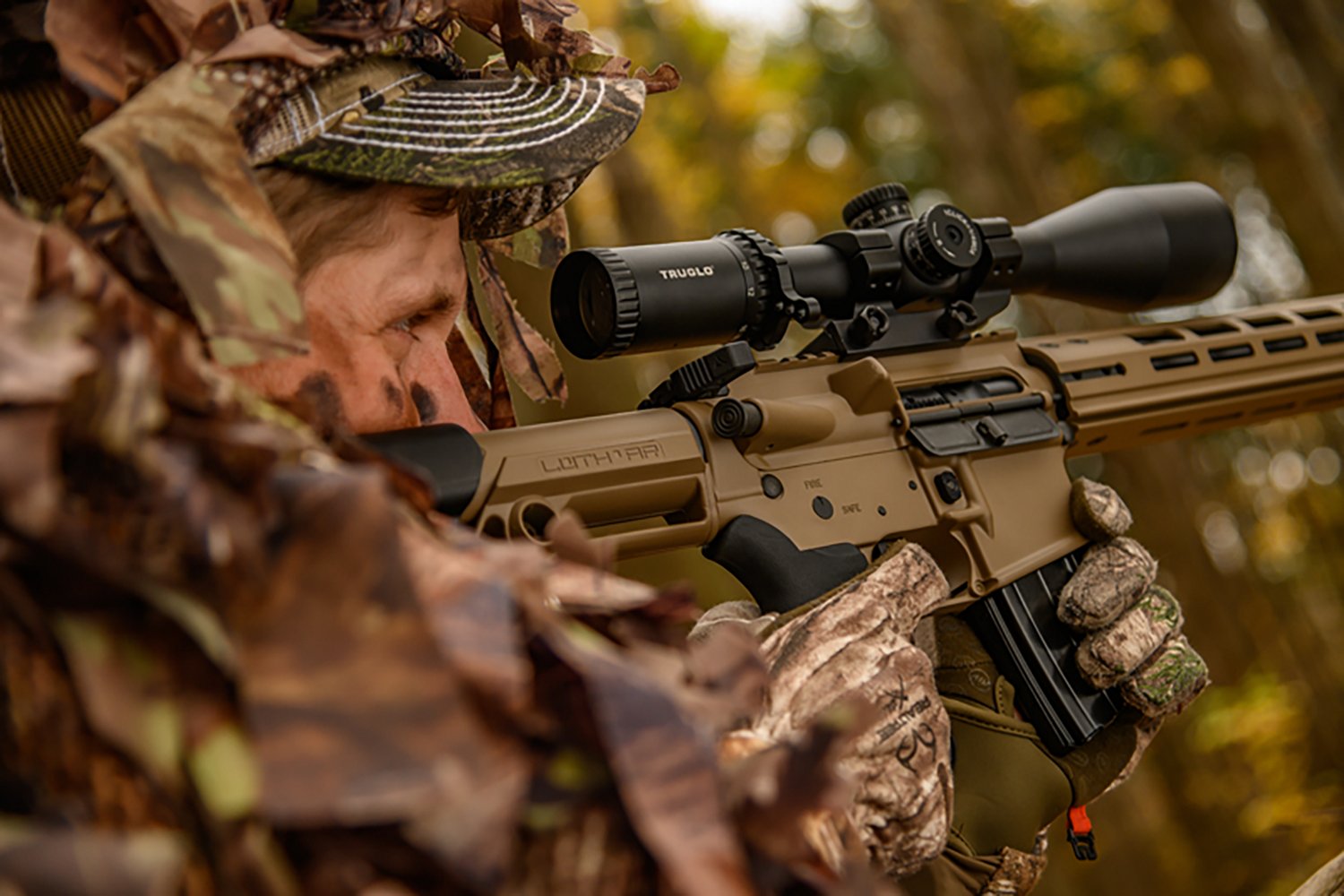 Truglo Eminus 6 - 24 x 50 Illuminated TacPlex Reticle Red Dot Riflescope