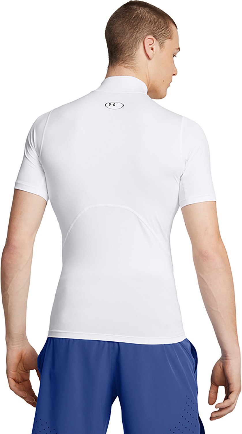 Under Armour Men's HeatGear Compression Mock Short Sleeve Shirt - view number 2
