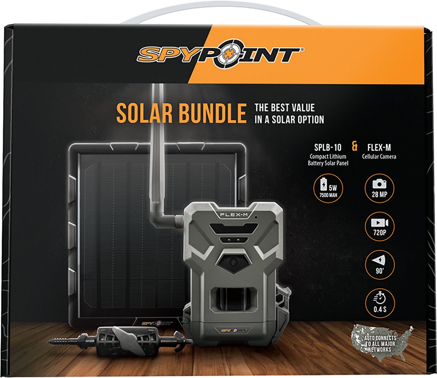 SpyPoint Flex M Cellular Trail Camera with Solar Panel - view number 2