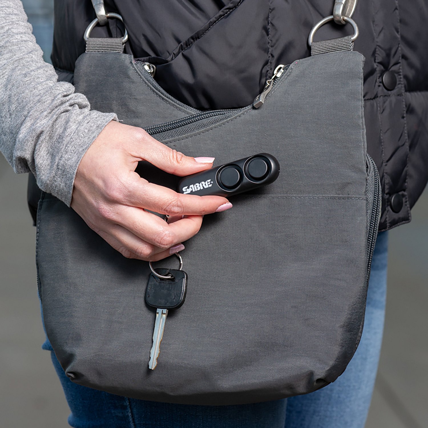 SABRE Pepper Spray with Finger Grip and Key Ring - view number 5