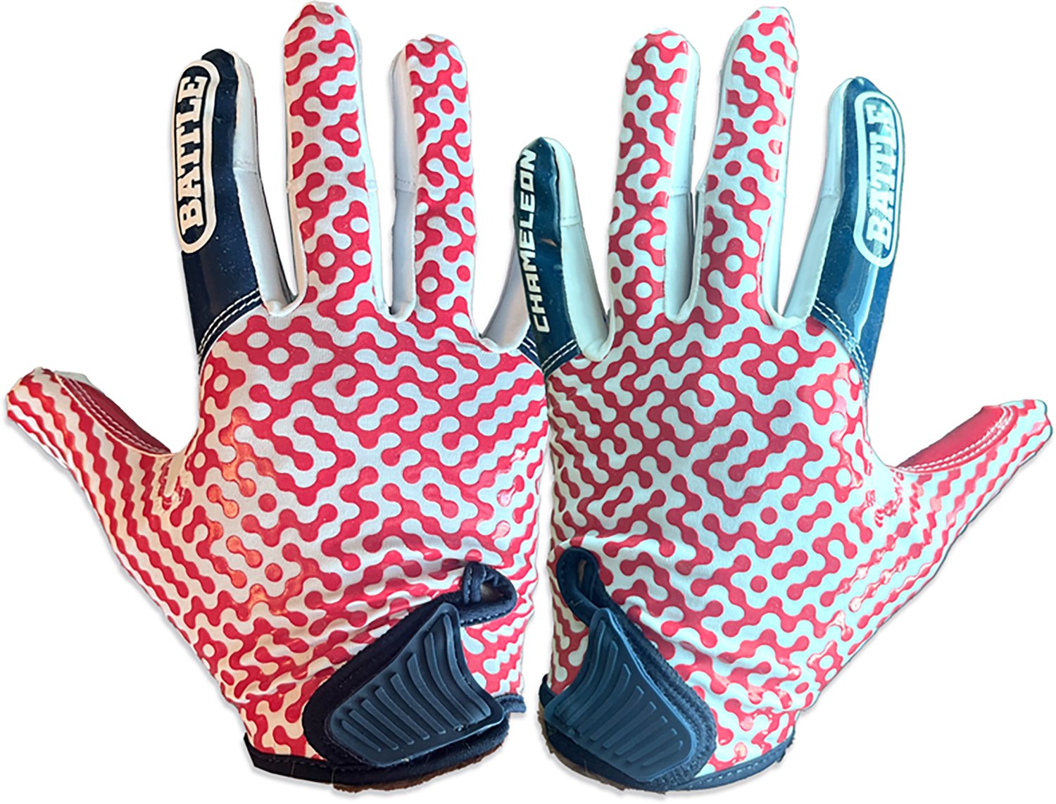 Battle Juniors' Chameleon USA Flag Gloves - view number 2