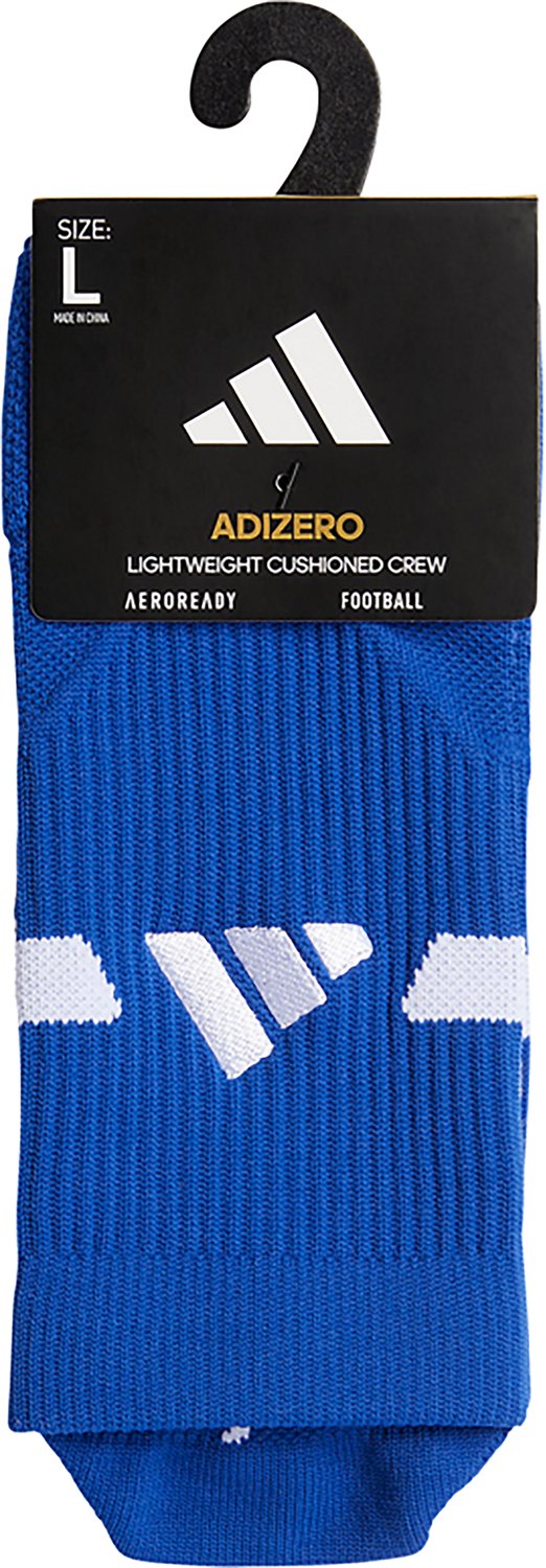 adidas Men's Adizero 2 Football Cushioned Crew Socks - view number 5