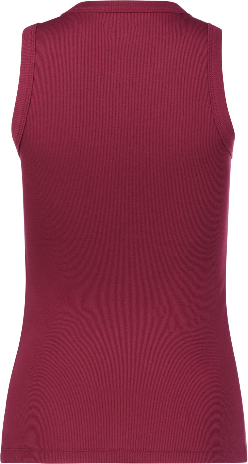 BCG Women's Sign High Neck Solid Rib Tank Top - view number 2