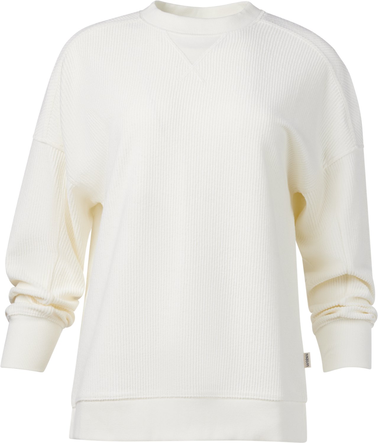 Magellan Outdoors Women's Campfire Crew Neck Ribbed Pullover - view number 6