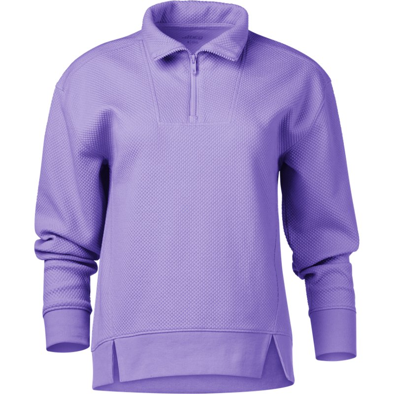 Bcg Women's Quilted 1/4 Zip Pullover Top-image