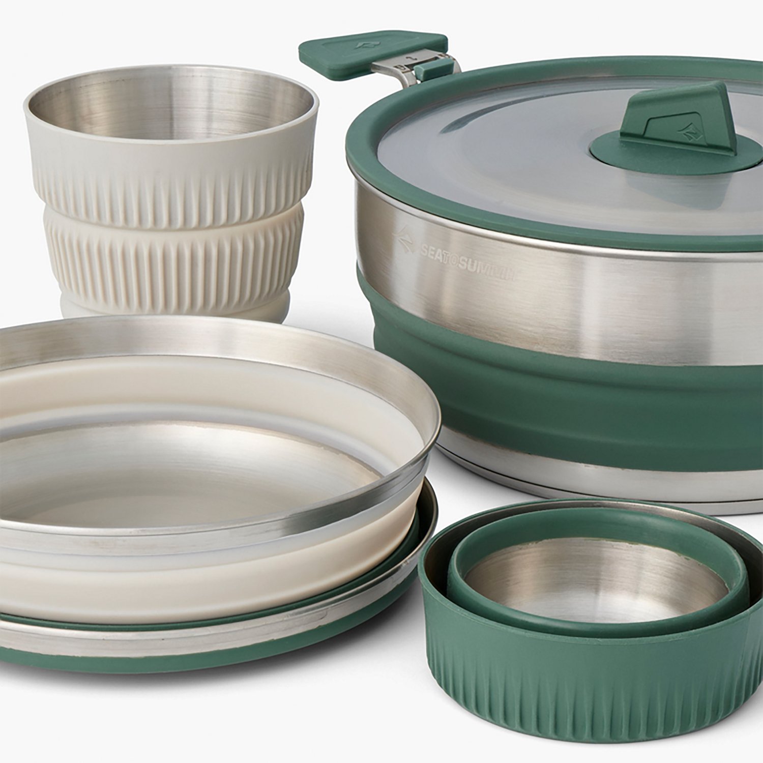 Sea to Summit Detour One Pot Stainless Steel 5 Piece Cook Set - view number 2