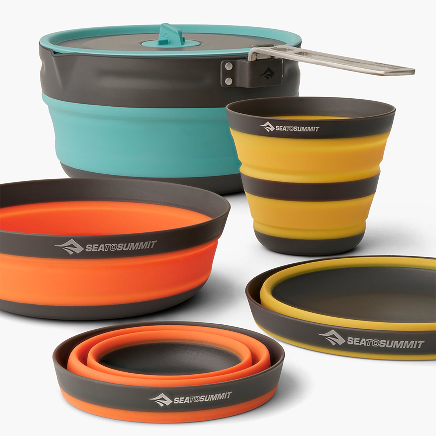 Sea to Summit Frontier Ultralight Collapsible One Pot 5 Piece Cook Set - view number 2