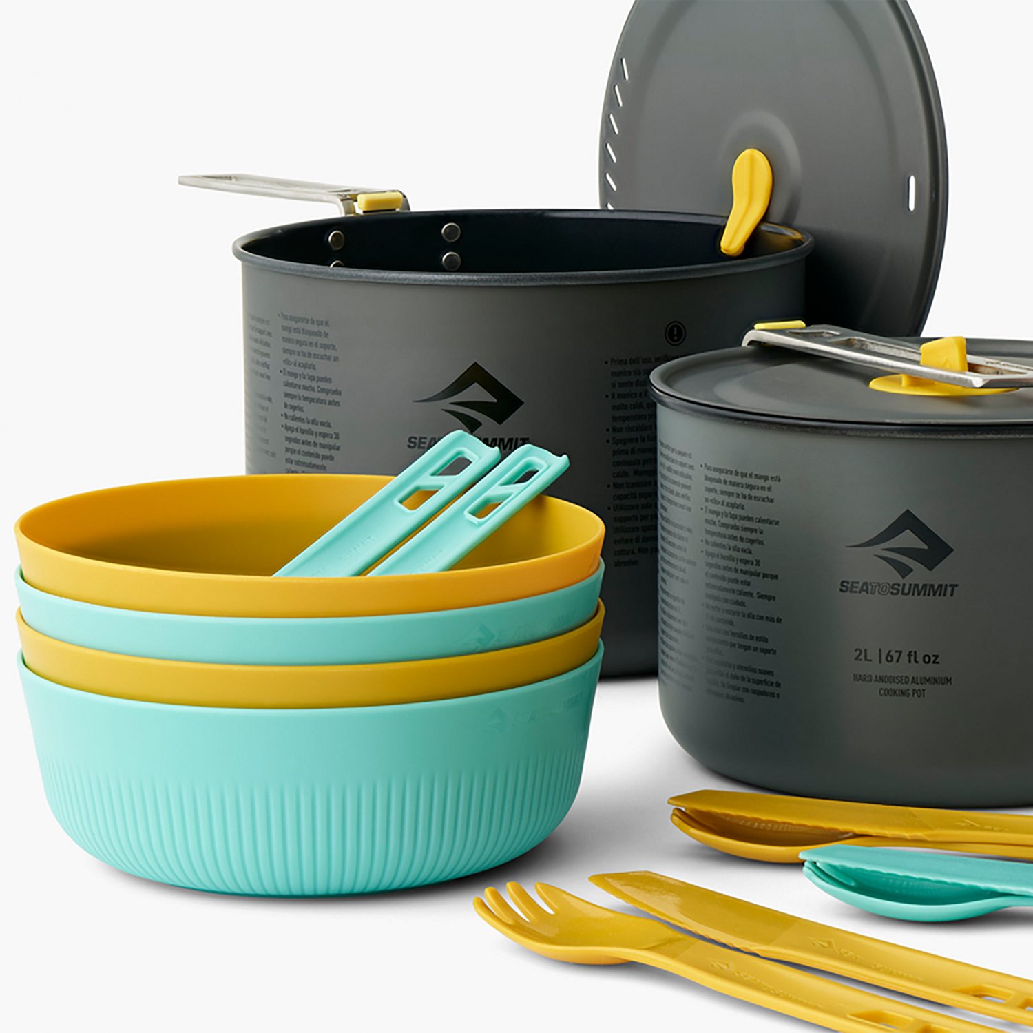 Sea to Summit Frontier Ultralight Two Pot 14 Piece Cook Set  - view number 2