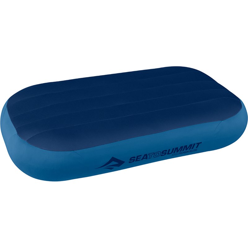 Sea to Summit Aeros Deluxe Premium Camp Pillow Dark Blue - Blankets And Pillows at Academy Sports