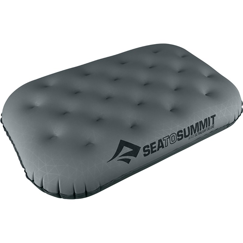 Sea to Summit Aeros Ultralight Deluxe Camp Pillow Grey - Blankets And Pillows at Academy Sports