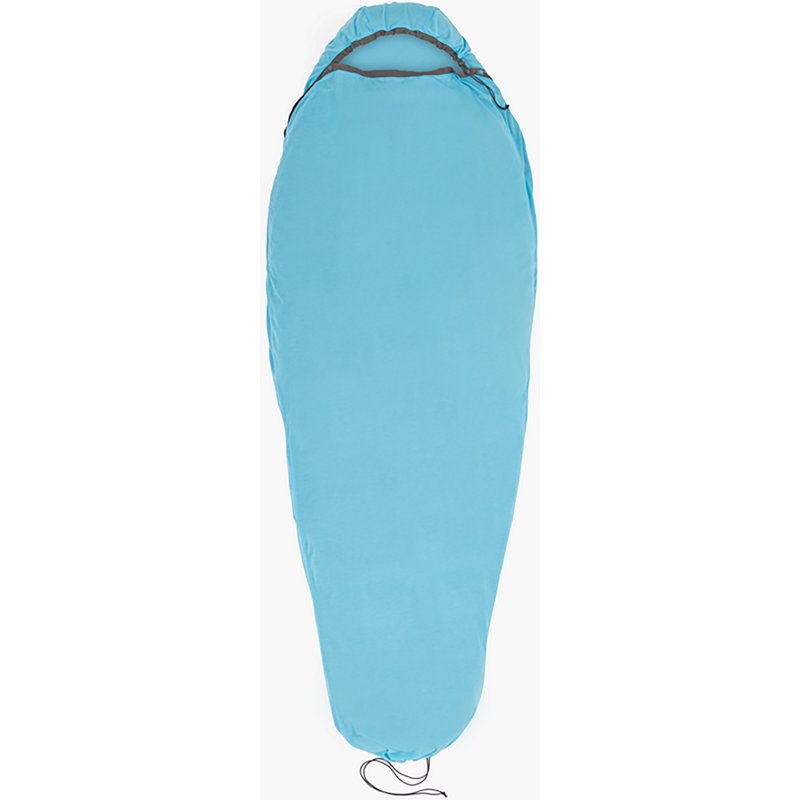 Sea to Summit Breeze Mummy Sleeping Bag Liner with Drawstring Bright Blue - Famly/Tech Sleepn Bags at Academy Sports