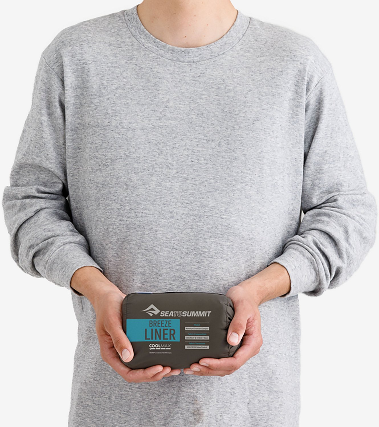 Sea to Summit Breeze Mummy Sleeping Bag Liner with Drawstring - view number 5