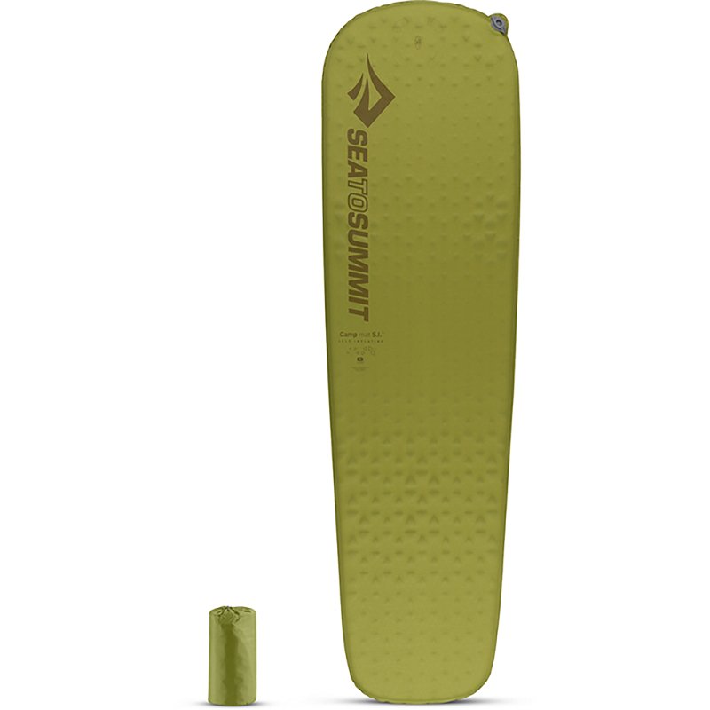 Sea to Summit Camp Regular Self-Inflating Sleeping Mat Green - Camp Furniture And Cots at Academy Sports