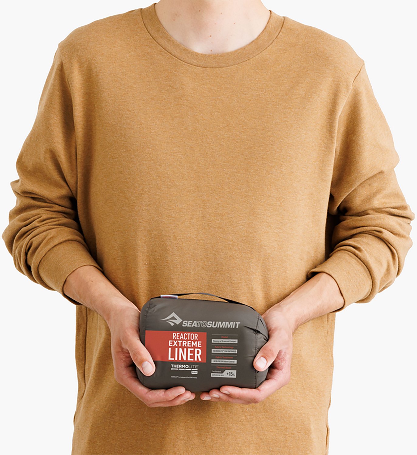 Sea to Summit Reactor Extreme Compact Mummy Sleeping Bag Liner - view number 7